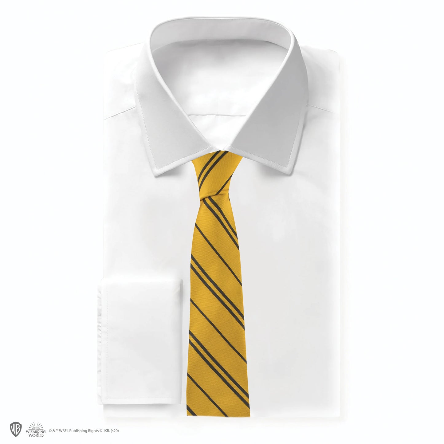 Harry Potter Webkrawatte mit Wappen Hufflepuff – Neuauflage