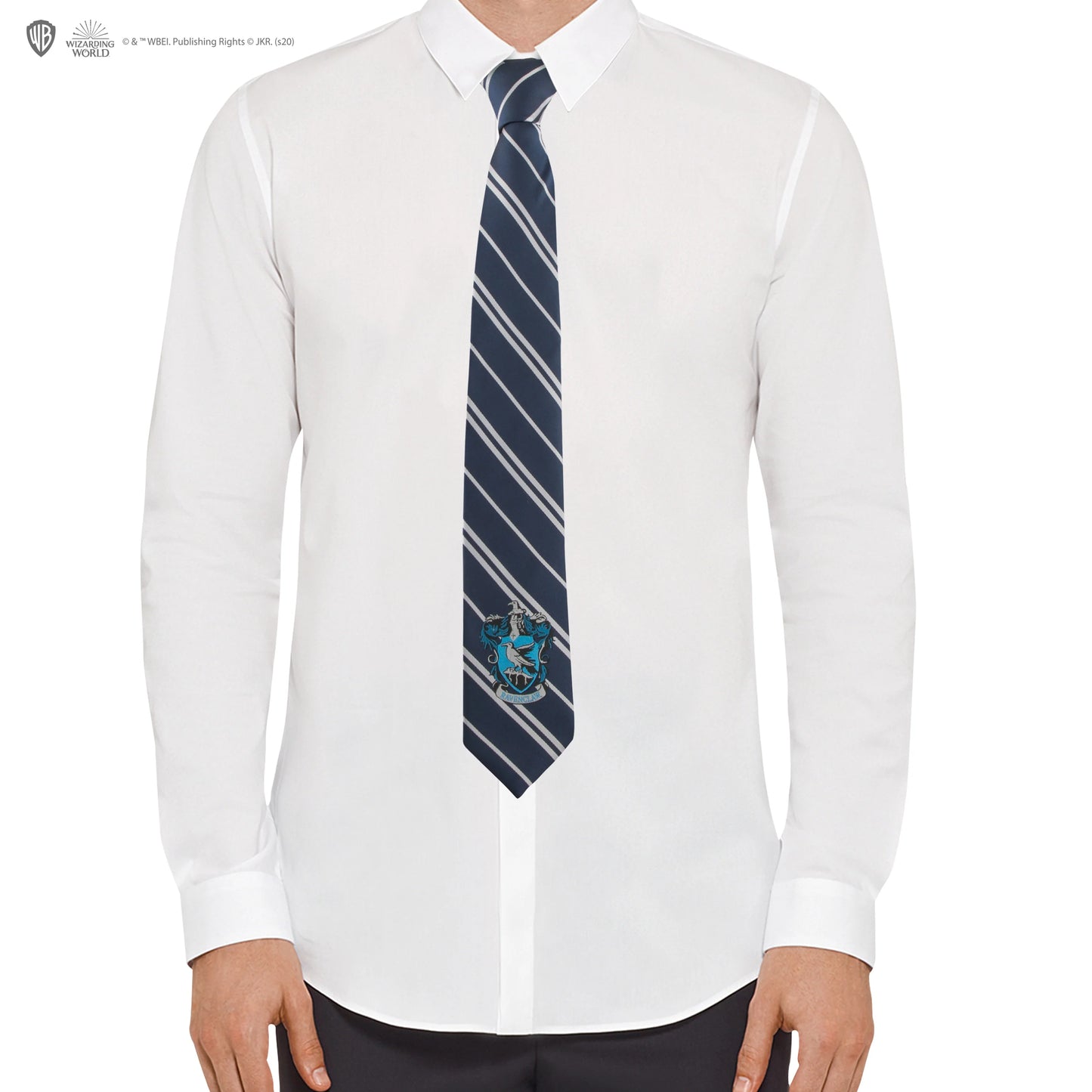 Harry Potter Woven Crest Tie Ravenclaw - New Edition