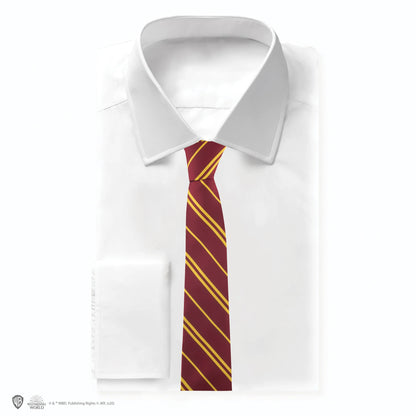 Harry Potter Kinder-Krawatte mit gewebtem Wappen Gryffindor – Neuauflage