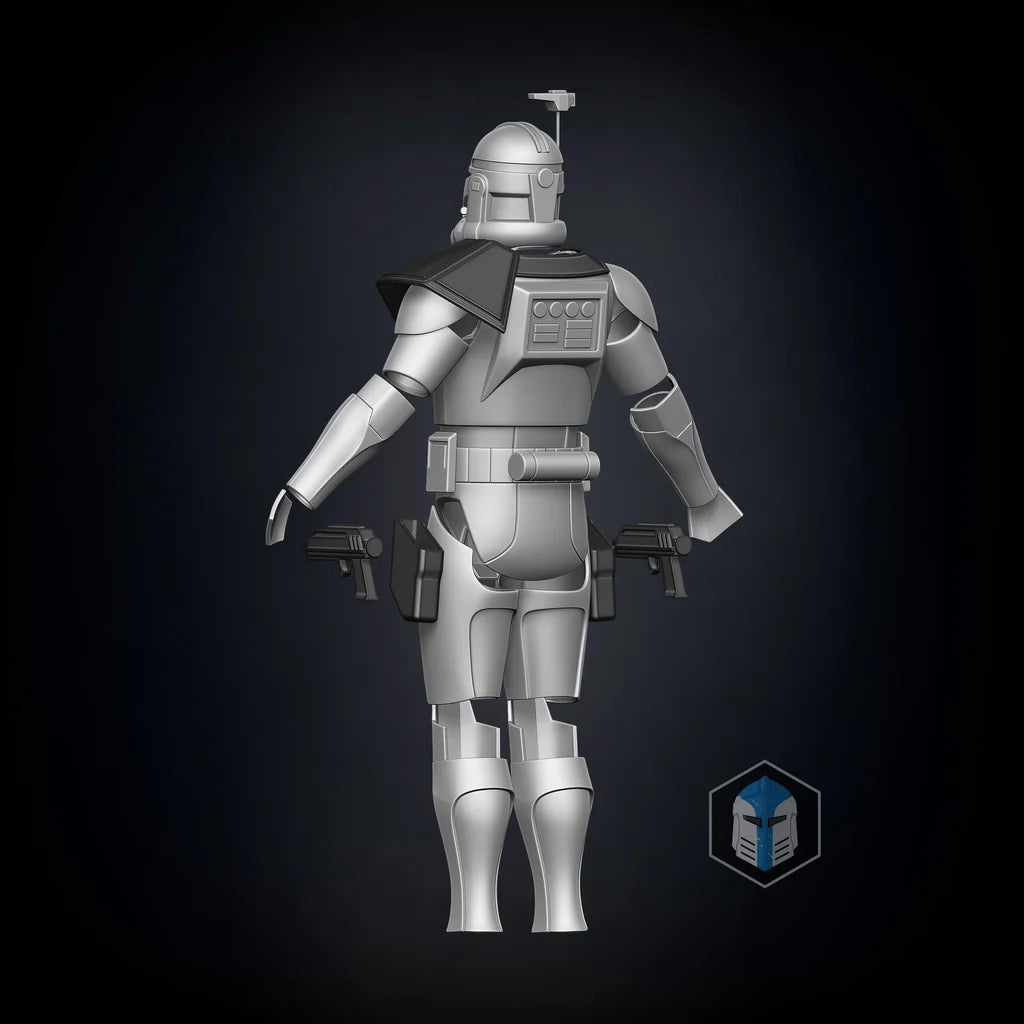 Star Wars Captain Rex Armor DIY Kit Accessories (Animation)