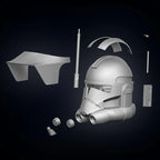 Star Wars Phase 2 Imperial Commander Cody Helm DIY Kit (Animatie)