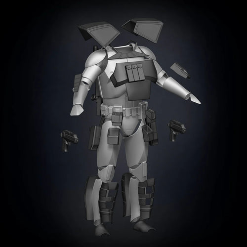 Star Wars ARC Clone Trooper Armor DIY Kit Accessories