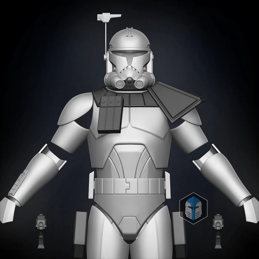 Star Wars Captain Rex Armor DIY Kit Accesoires (Animatie)