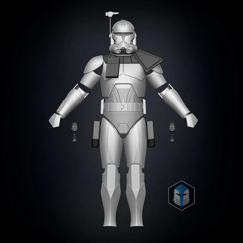 Star Wars Captain Rex Armor DIY Kit Accessories (Animation)