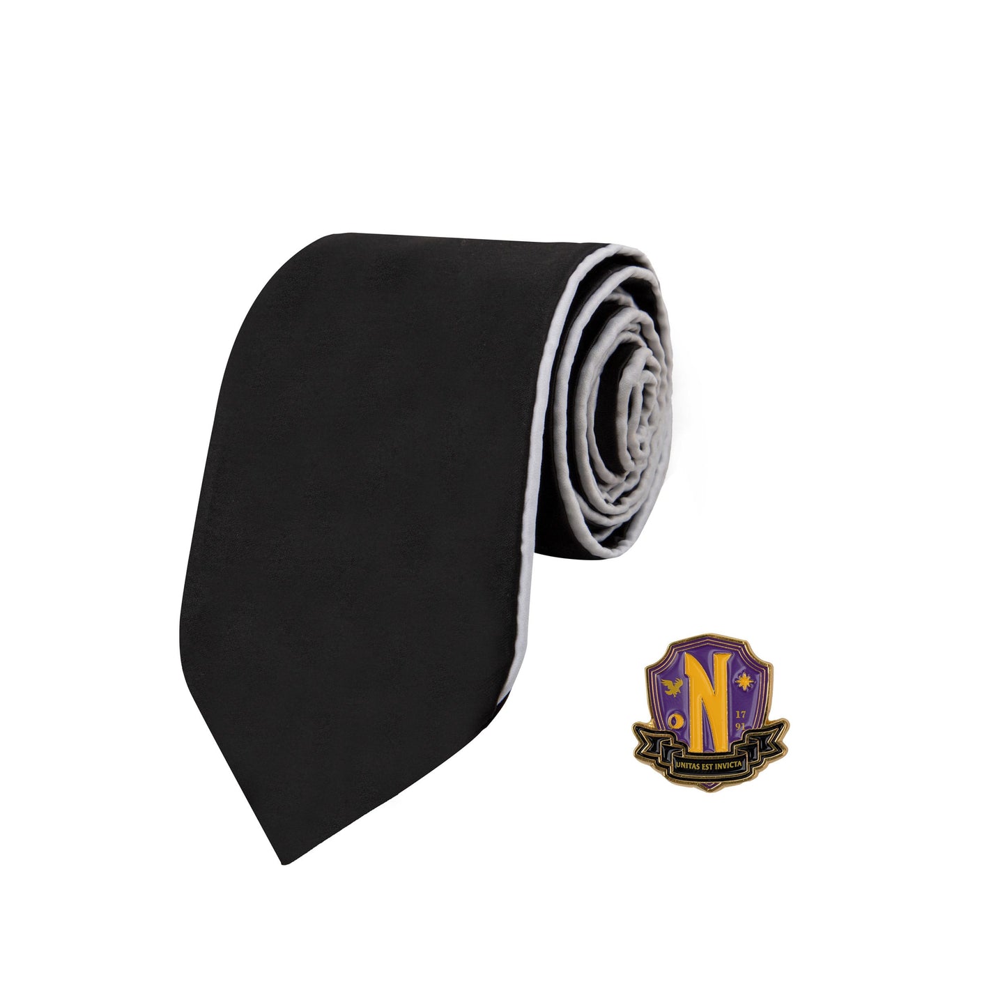 Wednesday Woven Necktie Nevermore Deluxe Edition