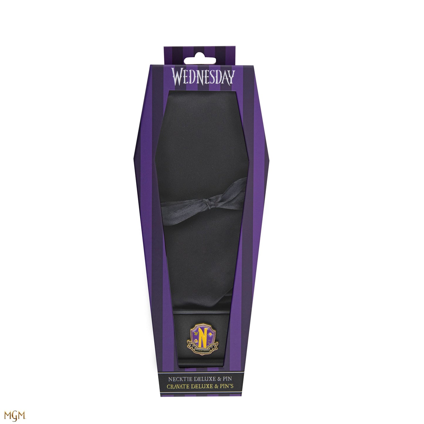 Wednesday Woven Necktie Nevermore Deluxe Edition