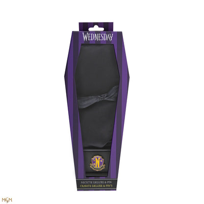 Wednesday Woven Necktie Nevermore Deluxe Edition