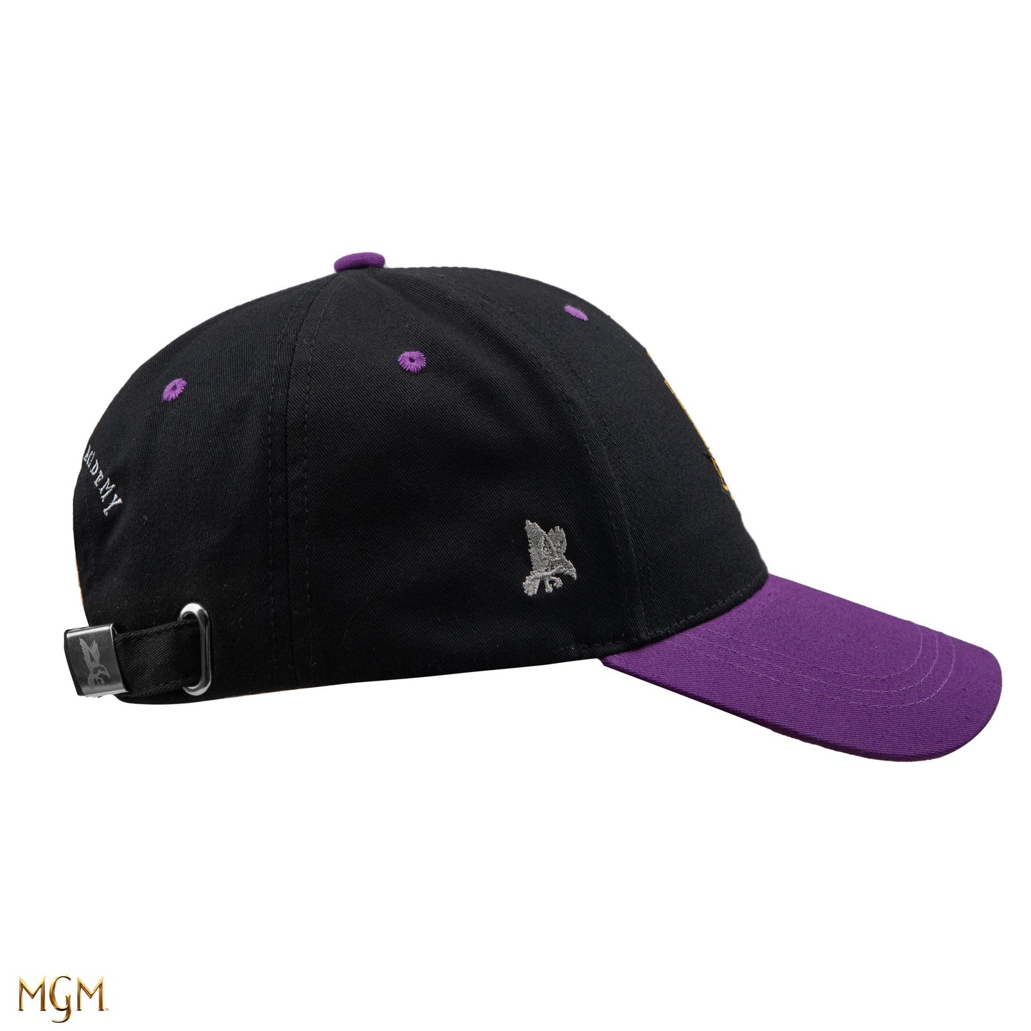 Wednesday Curved Bill Cap Nevermore Academy Purple