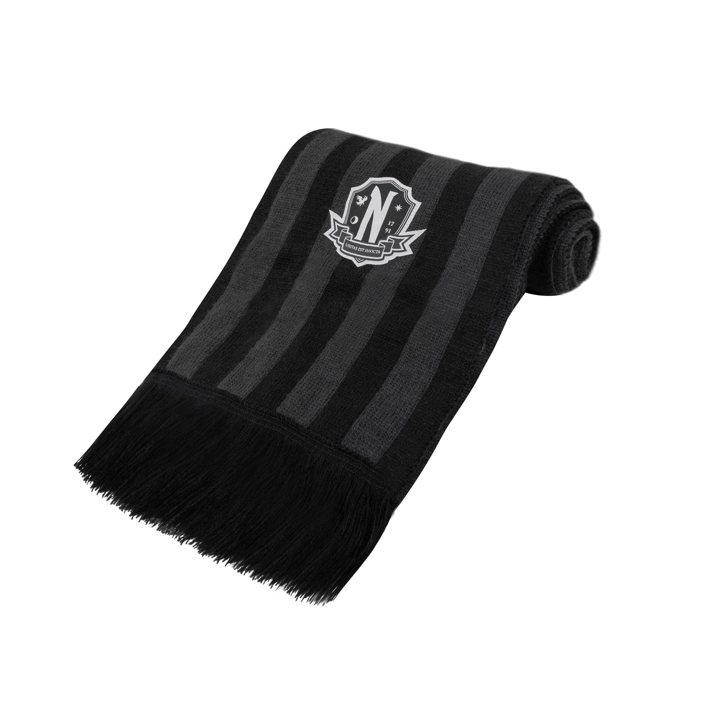 Wednesday Scarf Nevermore Academy Black 190 cm