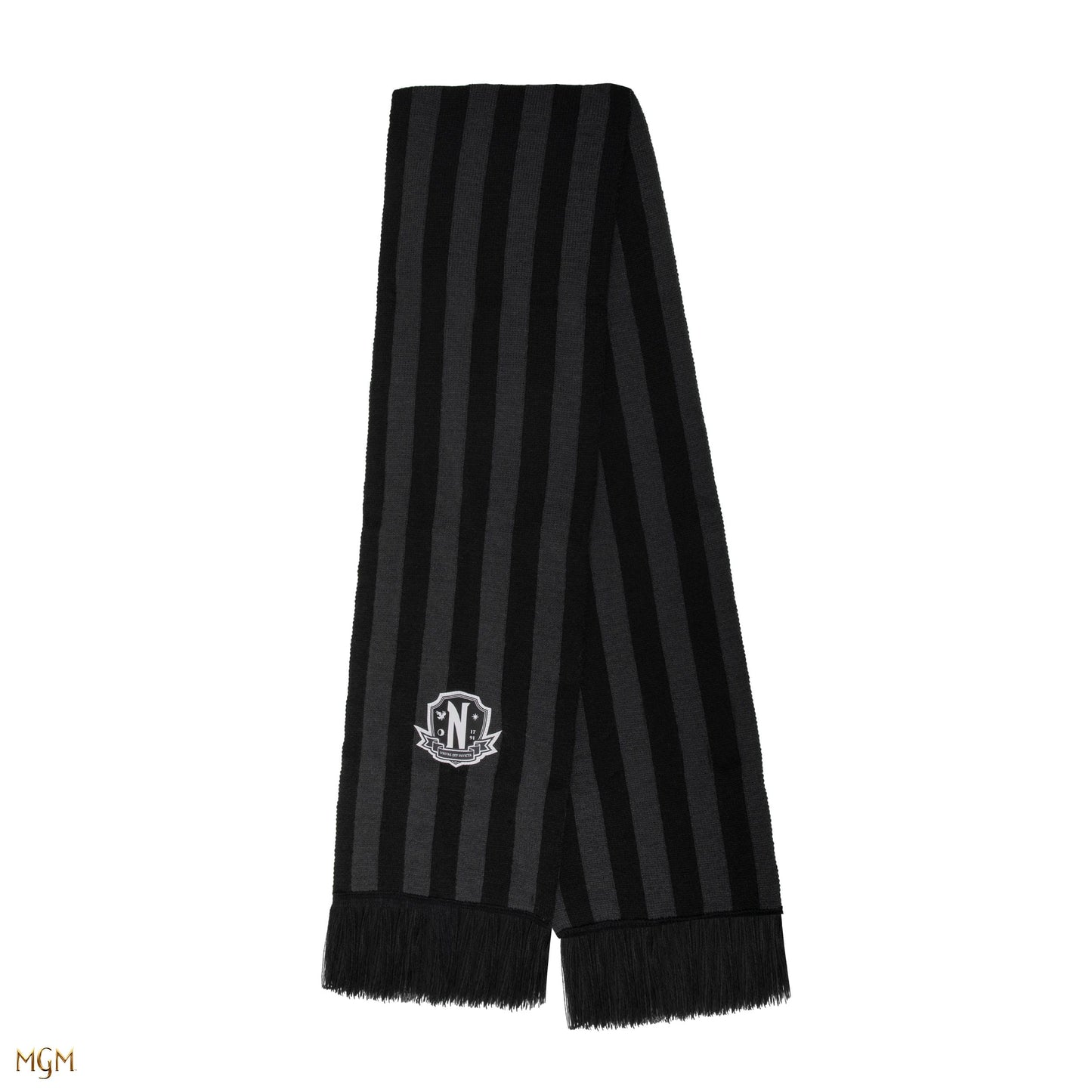 Wednesday Scarf Nevermore Academy Black 190 cm