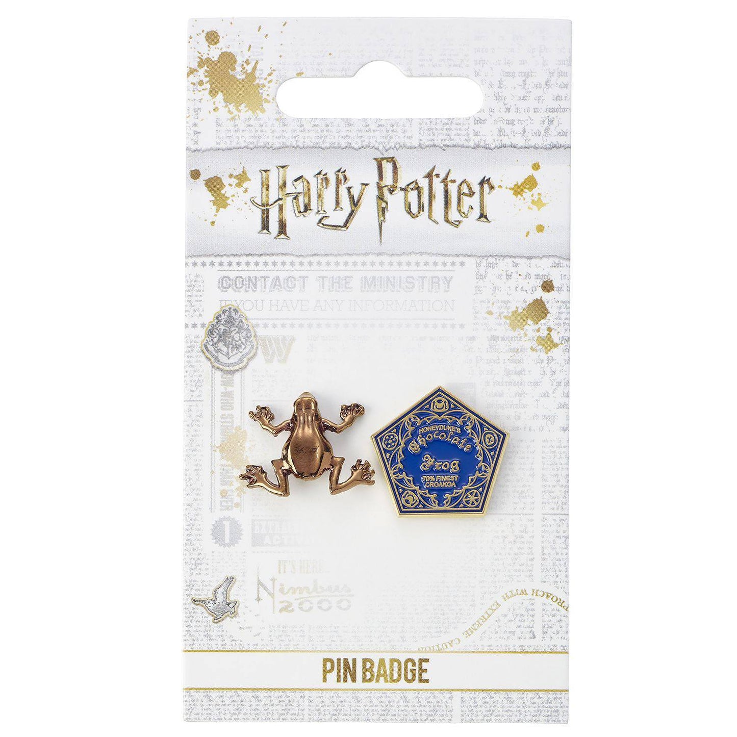 Harry Potter Pin Badges 2-Pack Chocolate Frog