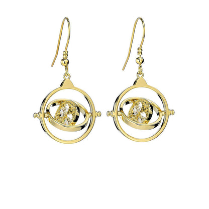 Harry Potter Drop Earrings Time Turner (gold plated)