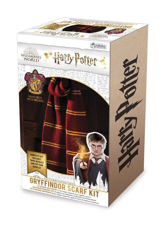Harry Potter Knitting Kit Scarf Gryffindor