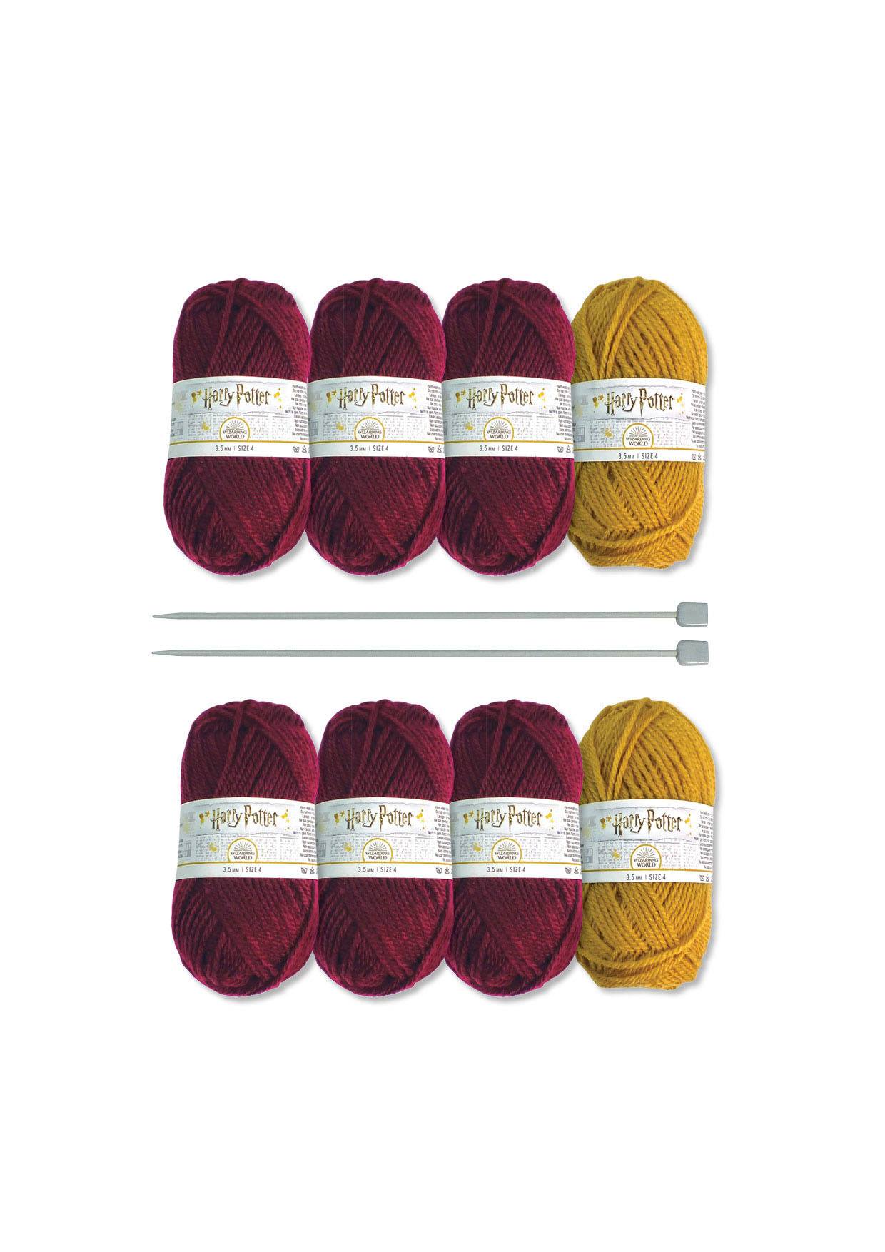 Harry Potter Strickset Slouch Socken und Fäustlinge Gryffindor