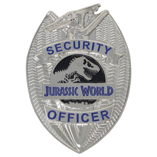 Jurassic World Limited Edition Replica Security Officer Badge