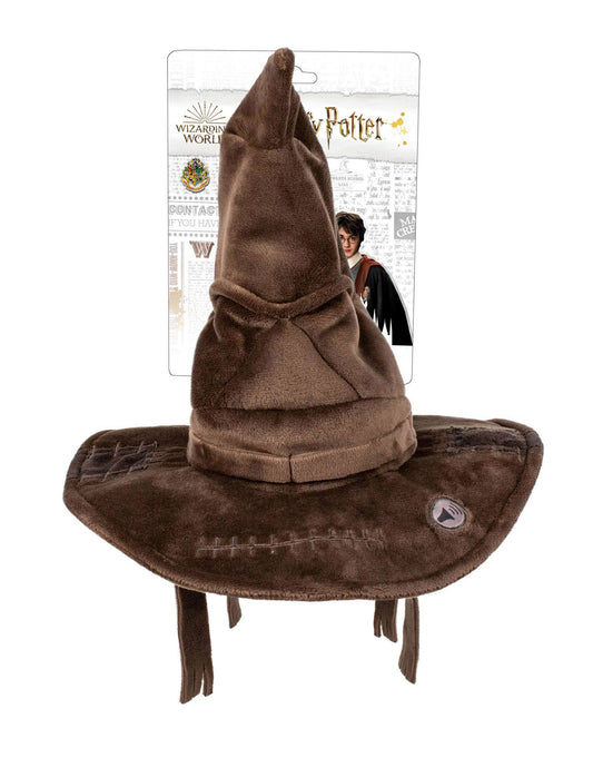 Harry Potter Plush Figure with Sound Sorting Hat 22 cm *English Version*