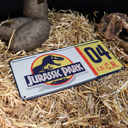 Jurassic Park Replica 1/1 Dennis Nedry License Plate